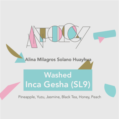 Inca Gesha (SL9) - Washed: Alina Milagros Solano Huayhua 226g
