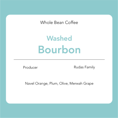 Bourbon - Washed: Rudas Family